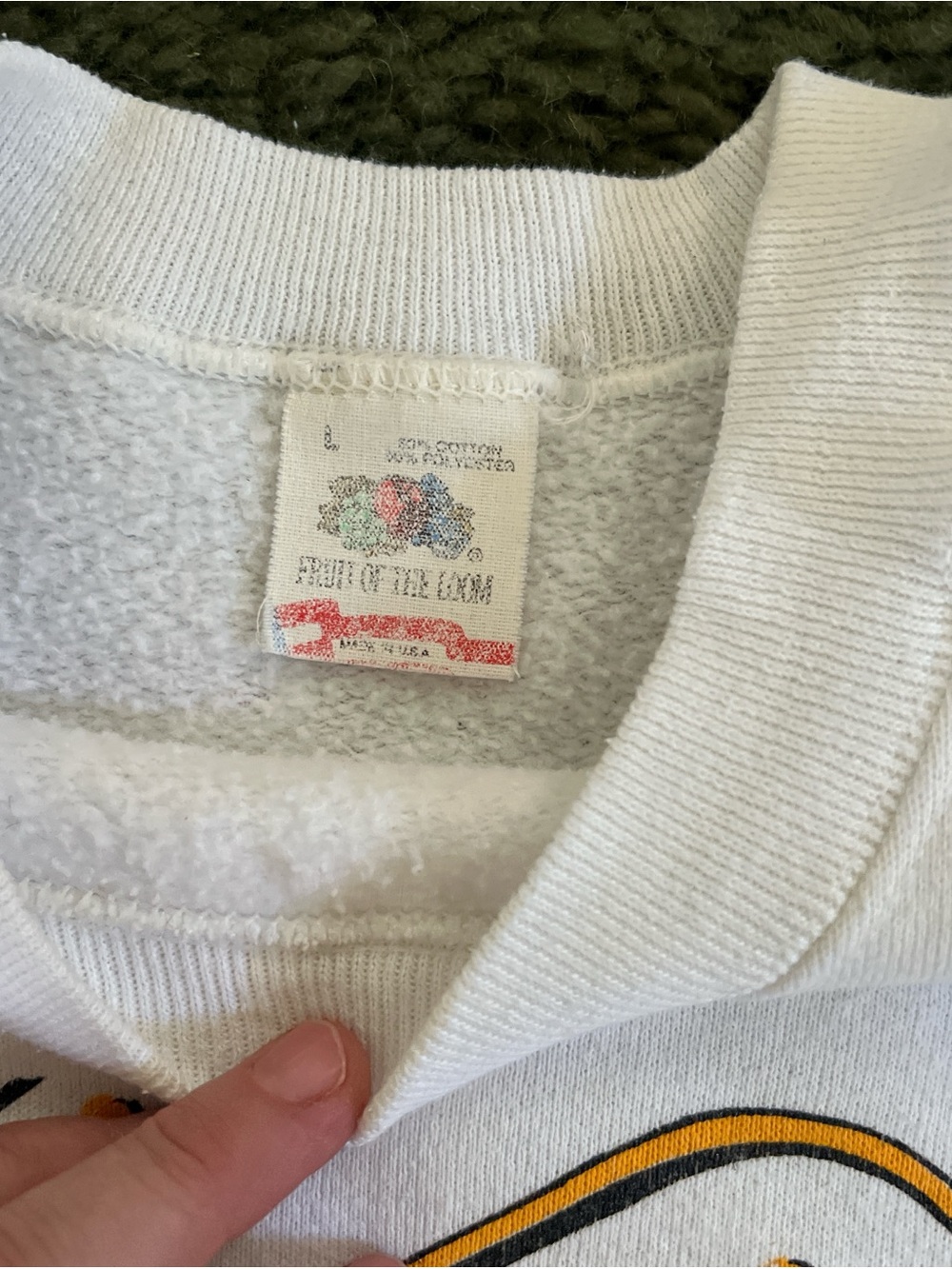 Vintage 80s A Chorus Line Sweatshirt Size L - Picture 2 of 4